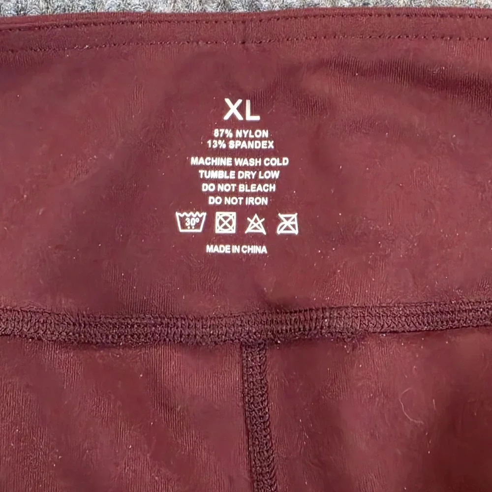 Lululemon Groove Pant Flare Super High-Rise *Nulu - Maroon / Deep Red Size XL